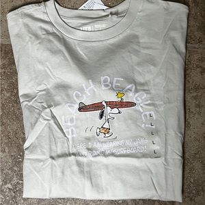 Brand new Japanese Uniqlo t shirt Peanuts x Uniqlo collab
